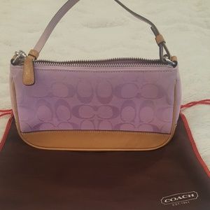 Baby Pink Coach wristlet